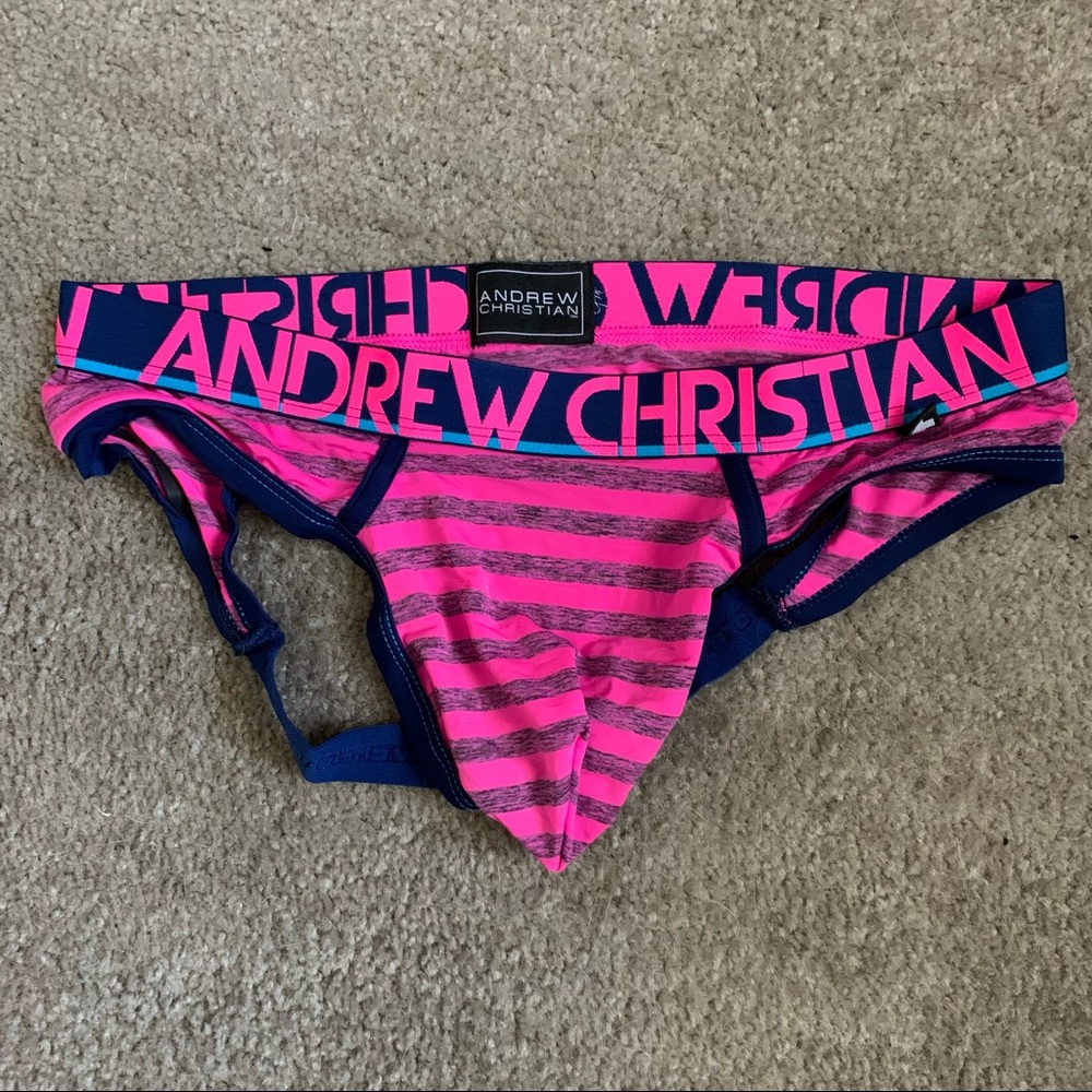Andrew Christian jock size Large